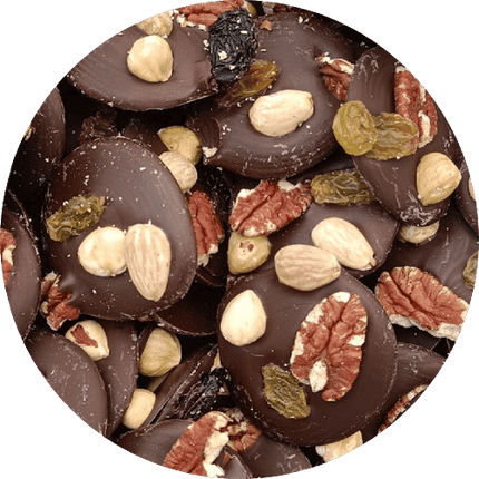 Chocolade studentenflikken puur