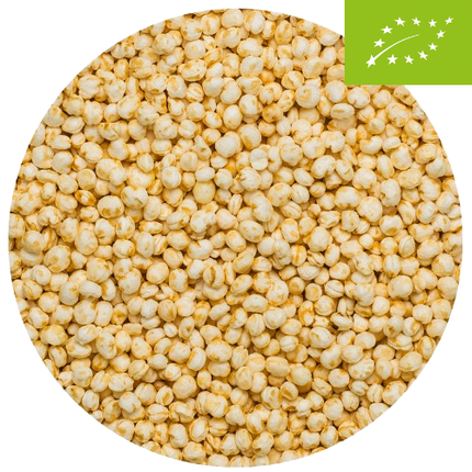 Biologische Gepofte Quinoa