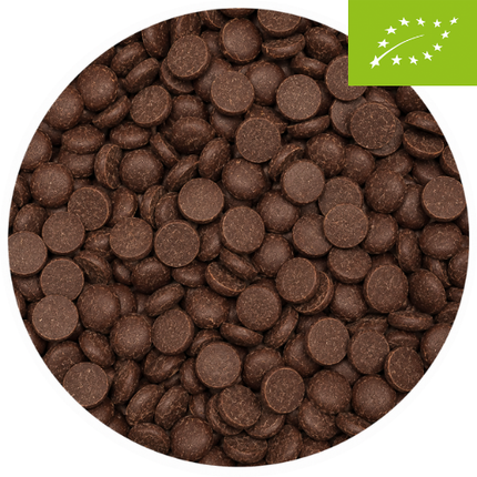 Biologische Chocodrops met Kokosbloesemsuiker