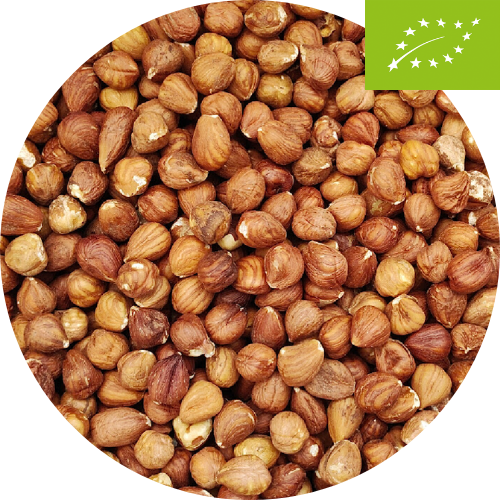 Biologische hazelnoten